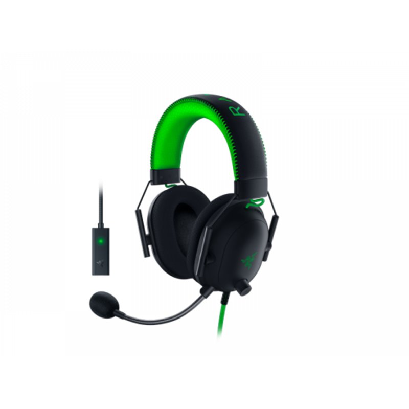 Razer BlackShark V2 Auriculares Diadema Conector de 3,5 mm Negro, Verde