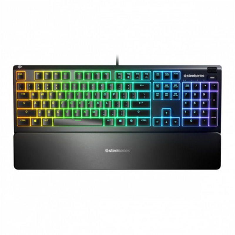 TECLADO STEELSERIES APEX 3 (PORTUGUES) (64804)