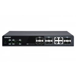 QNAP QSW-M1204-4C switch Gestionado 10G Ethernet (100/1000/10000) Negro