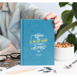 Mr. Wonderful WOA10049ES cuaderno y block 72 hojas Azul, Blanco, Amarillo