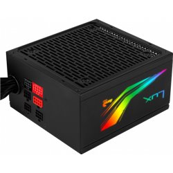 AEROCOOL LUX RGB 650W ATX MODULAR PSU, 80+ BRONZE 230V, ADDRESABLE RGB