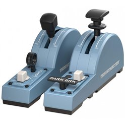 Thrustmaster TCA Quadrant Add-On Airbus Edition Negro, Azul Simulador de Vuelo PC