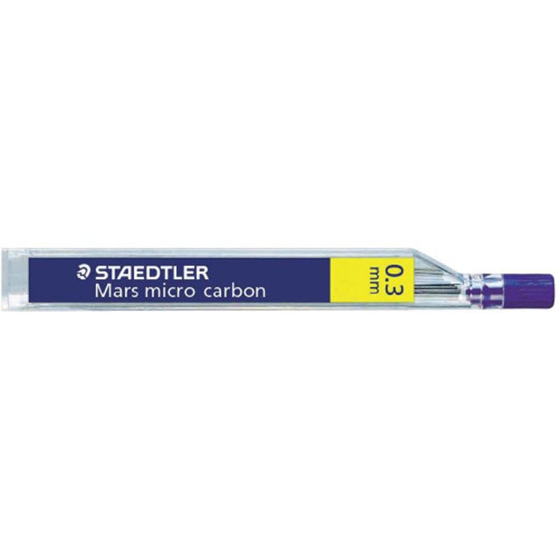 MINAS MICRO CARBON 250, 0,3MM, GRAD. HB STAEDTLER 250 03-HB