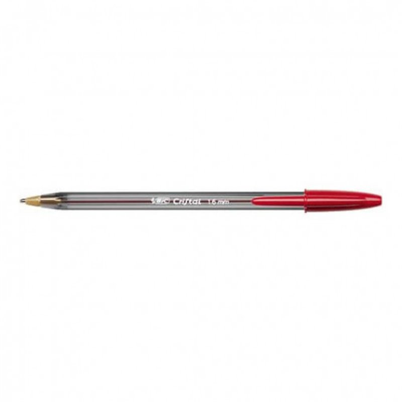 BOLIGRAFO CRISTAL XL TRAZO 0,6 MM. COLOR ROJO BIC 951625