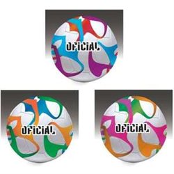 BALÓN FÚTBOL OFICIAL, TALLA 5, 22 CM, 410-440 GR. - MODELOS SURTIDOS