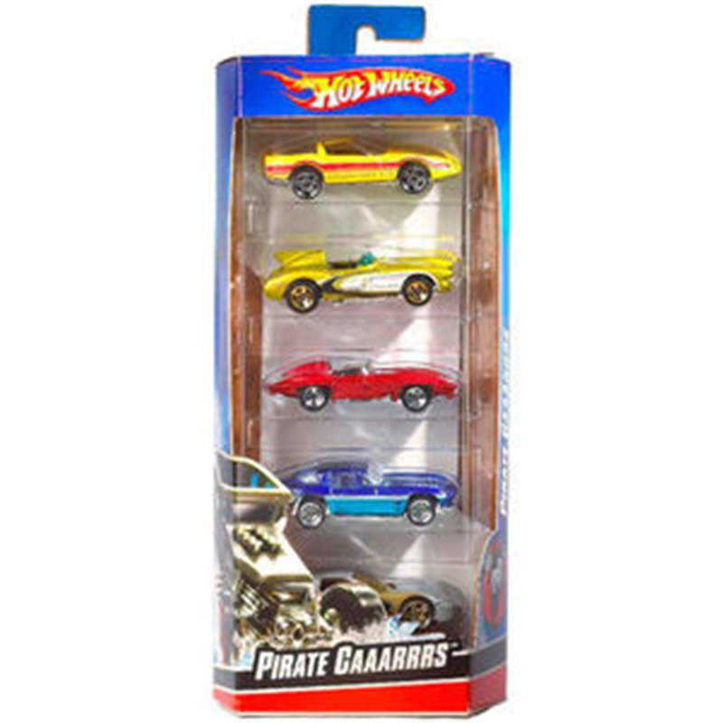 BLISTER 5 COCHES HOT WHEELS SURTIDO