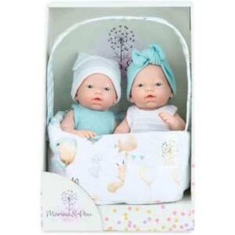 MUÑECA MINI GOLOSINAS TWINS ESTUCHE 21 CM