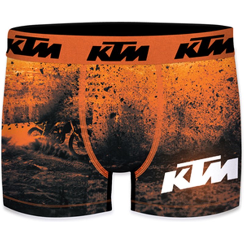 CALZONCILLO BOXER ESTAMPADOS KTM PARA HOMBRE EN MICROFIBRA