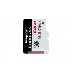 Kingston Technology High Endurance memoria flash 64 GB MicroSD Clase 10 UHS-I