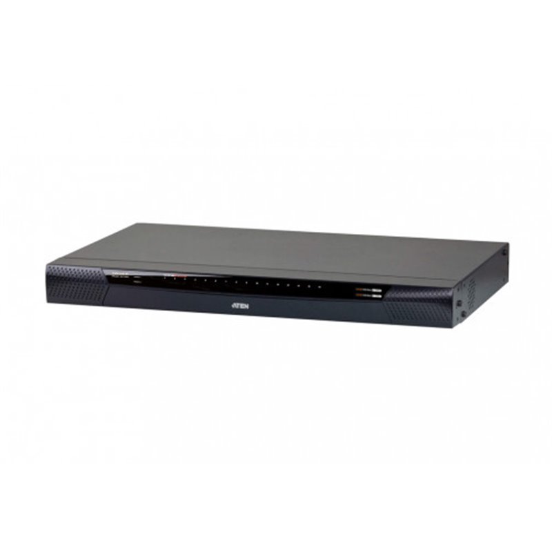 Aten KN1116VA-AX-G interruptor KVM Montaje en rack Negro