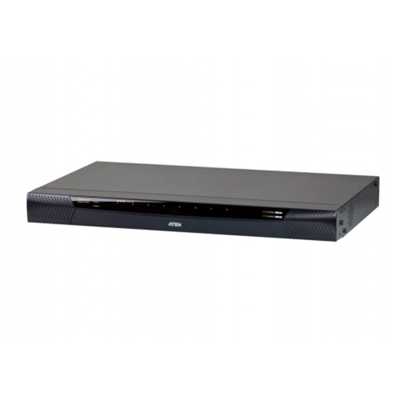 Aten KN1108VA interruptor KVM Montaje en rack Negro