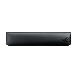 ASUS ROG Gaming Wrist Rest descansa muñecas Espuma, Polipiel Negro