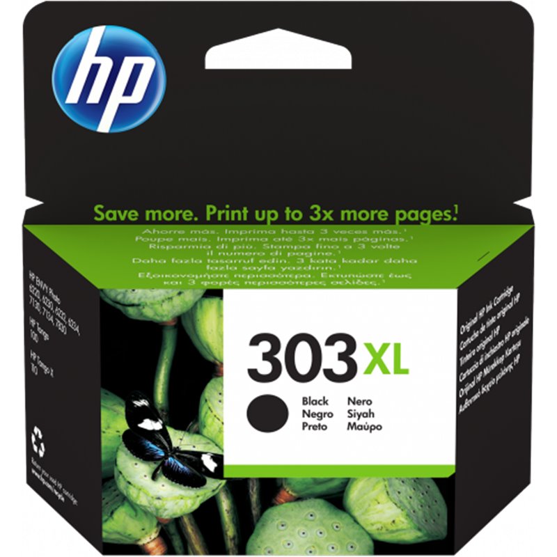 HP 303XL CARTUCHO DE TINTA HP303XL NEGRO (T6N04AE)