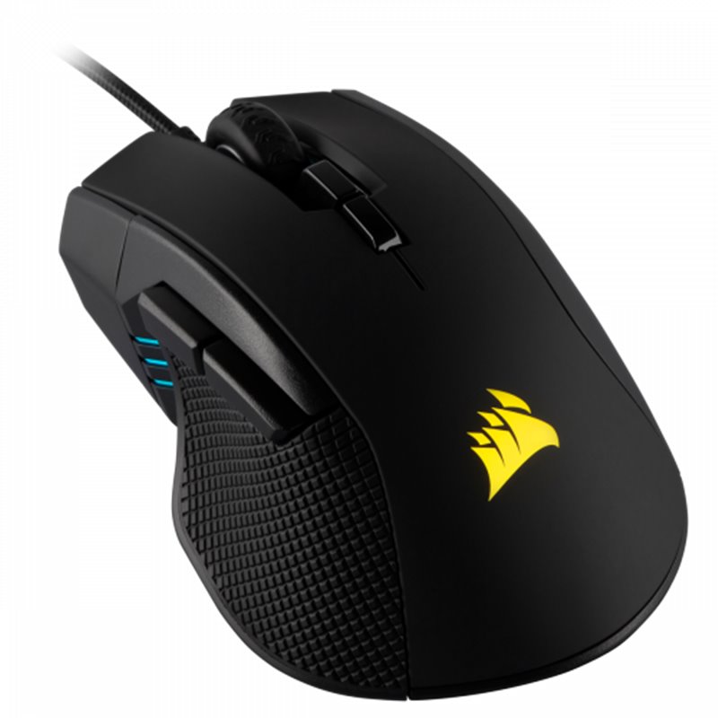 Corsair IRONCLAW RGB ratón mano derecha USB tipo A 18000 DPI