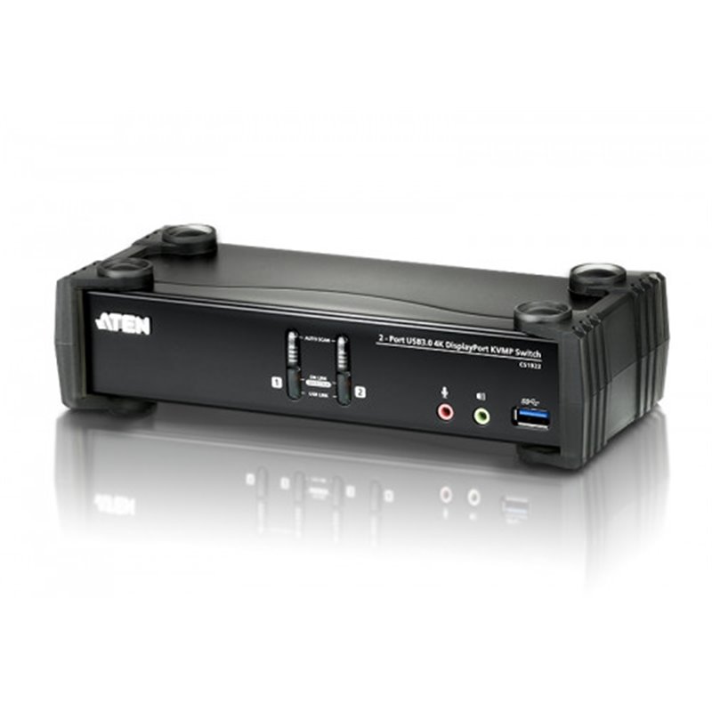 Aten CS1922 interruptor KVM Negro