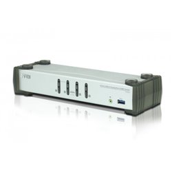 Aten CS1914 interruptor KVM Negro, Gris