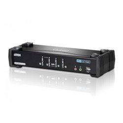 Aten CS1784A interruptor KVM Negro