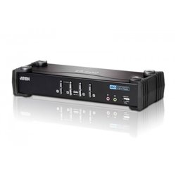 Aten CS1764A interruptor KVM Negro