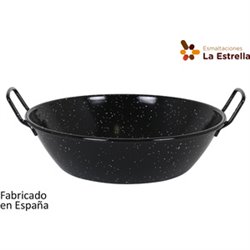 PAELLERA HONDA BORDONADA 32CM - 5L JASPEADA