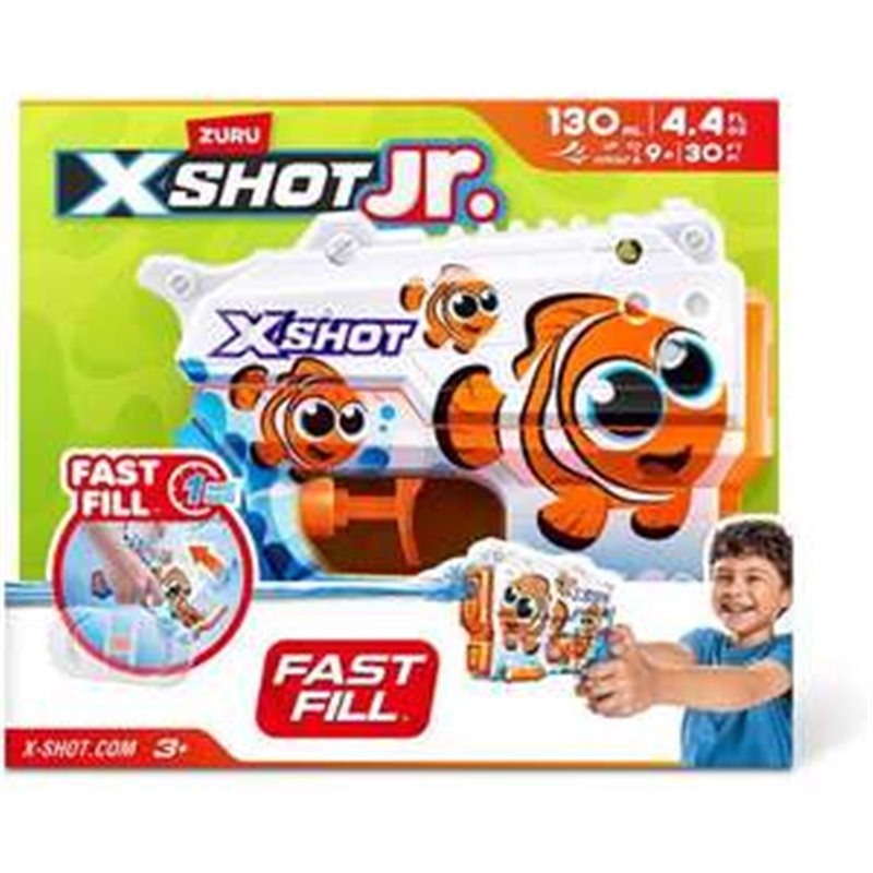 PISTOLA DE AGUA X-SHOT PRESCHOOL BLASTER 155X185X48CM - MODELOS SURTIDOS