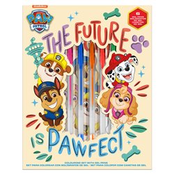 Set papeleria cuaderno + boligrafos de gel Patrulla Canina Paw Patrol