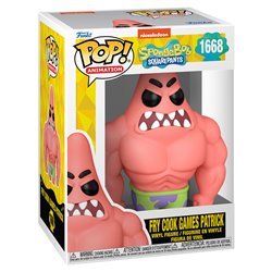 Figura POP Bob Esponja Fry Cook Game Patrick