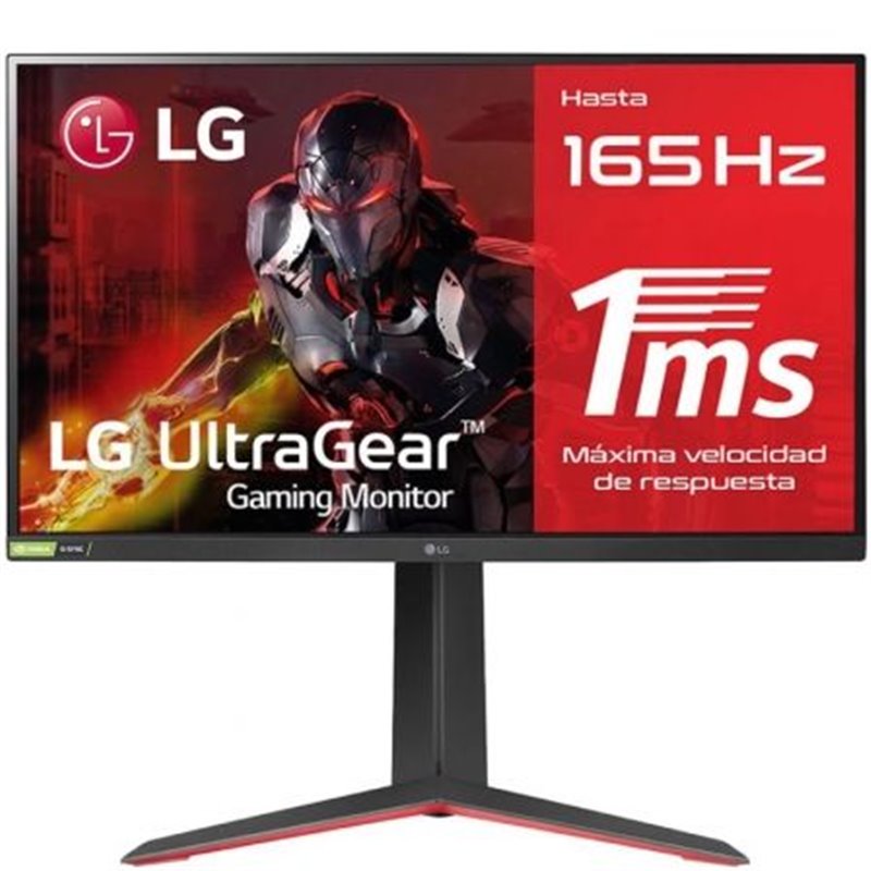 Monitor Gaming LG UltraGear 27GP850P-B 27"/ QHD/ 1ms/ 165Hz/ IPS/ Regulable en altura/ Negro