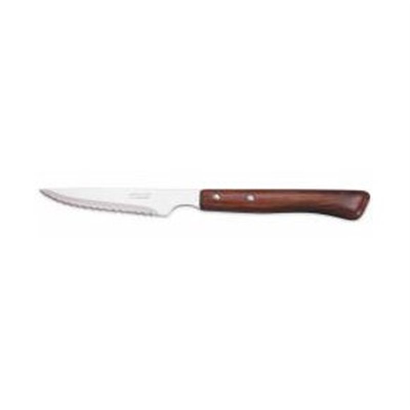 CUCHILLO CHULETERO SIERRA CON PUNTA MANGO PLASTICO