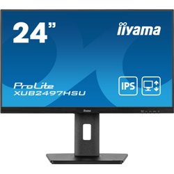 iiyama ProLite XUB2497HSU-B1 pantalla para PC 61 cm (24") 1920 x 1080 Pixeles 2K Ultra HD LED Negro