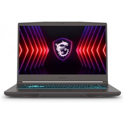 MSI PORTATIL. THIN A15 B7VE-040XES.15.6" FHD (1920*1080), 144HZ 45%NTSC IPS-LEVEL.RTX 4050, GDDR6 6GB.DDR5 8GB*2.512GB NVME PCIE