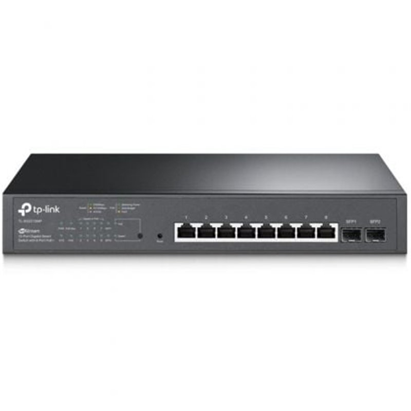 Switch TP-Link Omada Smart Gigabit JetStream TL-SG2210MP 10 Puertos/ RJ-45 10/100/1000 PoE/ SFP