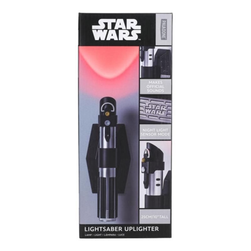 LÁMPARA PARA PARED SABLE LÁSER DARTH VADER PALADONE PP11320SW