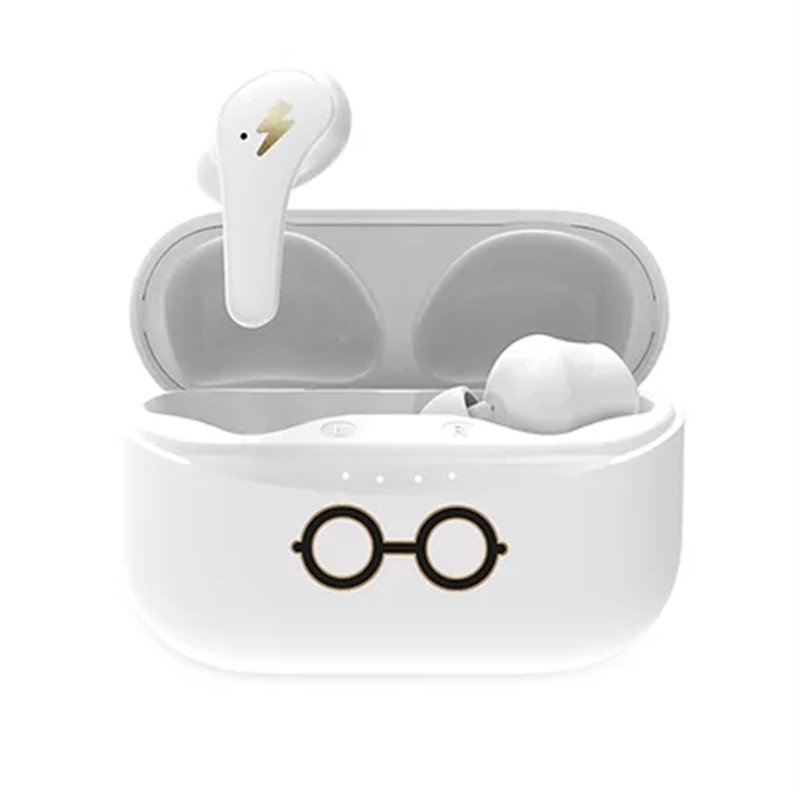 AURICULARES TWS EARPODS GAFAS Y RAYO HARRY POTTER BLANCO OTL TECHNOLOGIES HP0854