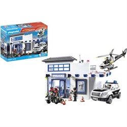 MEGA SET POLICÍA CON ACCESORIOS  PLAYMOBIL ACTION