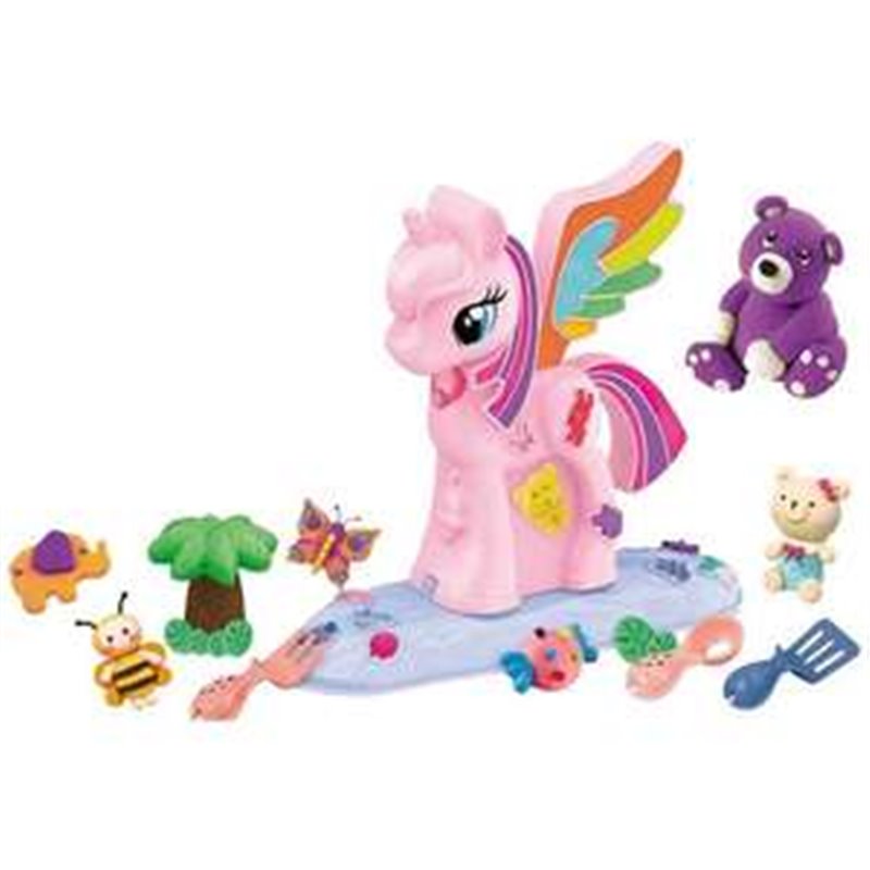 JUEGO PLASTILINA MAGIC DOUGH UNICORNIO CON ACCESORIOS 31X24X8CM