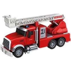 CAMION BOMBEROS CON LUCES Y SONIDOS 35X18X12