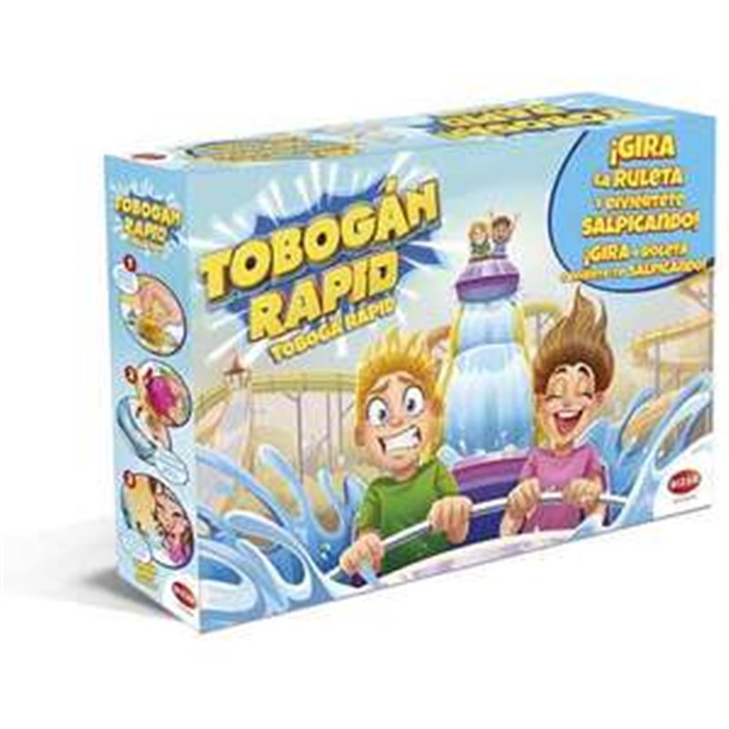 JUEGO TOBOGAN RAPID. CUIDADO O TE SALPICARÁS! NO PARARAS DE REIR!