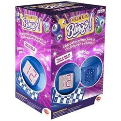 JUEGO ELECTRO BINGO HASTA 50 JUGADORES. CON PANTALLA ILUMINADA Y SONIDOS.