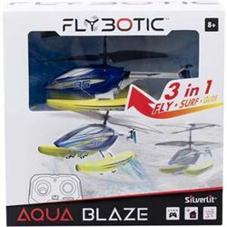 HELICOPTERO RADIO CONTROL AQUA BLAZE 3 EN 1 QUE DESAFIA LA GRAVEDAD. 3 CANALES 2.4 GHZ