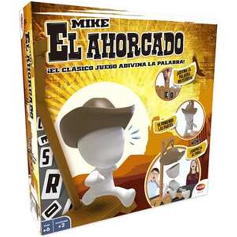 JUEGO EL AHORCADO MIKE. ADIVINA LA PALABRA!. EL CLÁSICO JUEGO DEL AHORCADO.