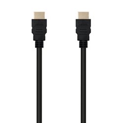 Cable HDMI 1.3b Nanocable 10.15.0301/ HDMI Macho - HDMI Macho/ 1m/ Negro