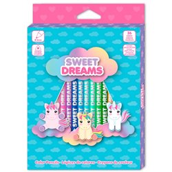 Set lapices de colores Sweet Dreams 36pzs