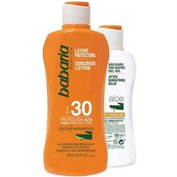 LECHE PROTECTORA SOLAR ALOE F-30  + AFTER SUN. 200 ML