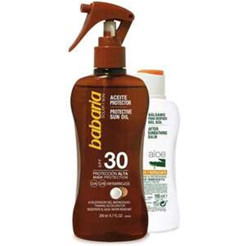 ACEITE PROTECTOR SOLAR COCO EN SPRAY F-30 + AFTER SUN. 300 ML