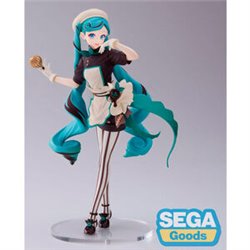 FIGURA HATSUNE MIKU BITTER PATISSIER LUMINASTA HATSUNE MIKU 21CM