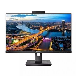 Monitor Profesional Philips 275B1H 27"/ QHD/ Webcam/ Multimedia/ Regulable en altura/ Negro