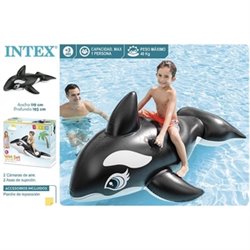 FIGURA BALLENA HINCHABLE 193X119 CM