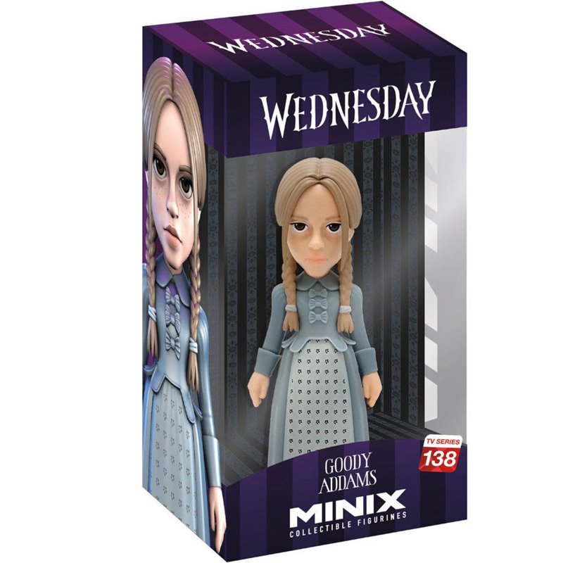 Figura Minix Goody Adams Miercoles 12cm