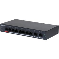 (DH-CS4010-8ET-110) DAHUA SWITCH 10 PUERTOS CLOUD MANAGEMENT 8 POE