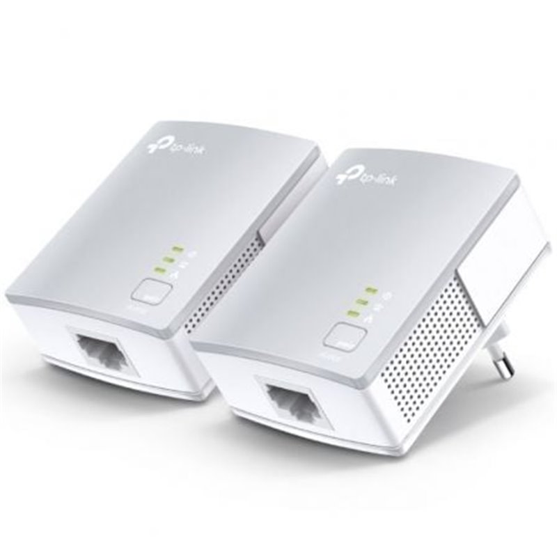 Adaptador Powerline TP-Link TL-PA4010Kit 600Mbps/ Alcance 300m/ Pack de 2